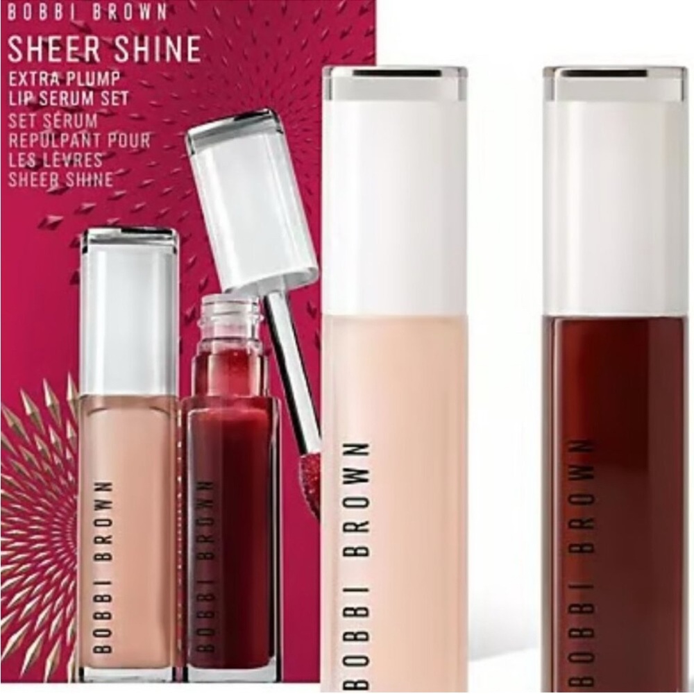 Bobbi Brown Sheer Shine Extra Plump Lip Serum Set